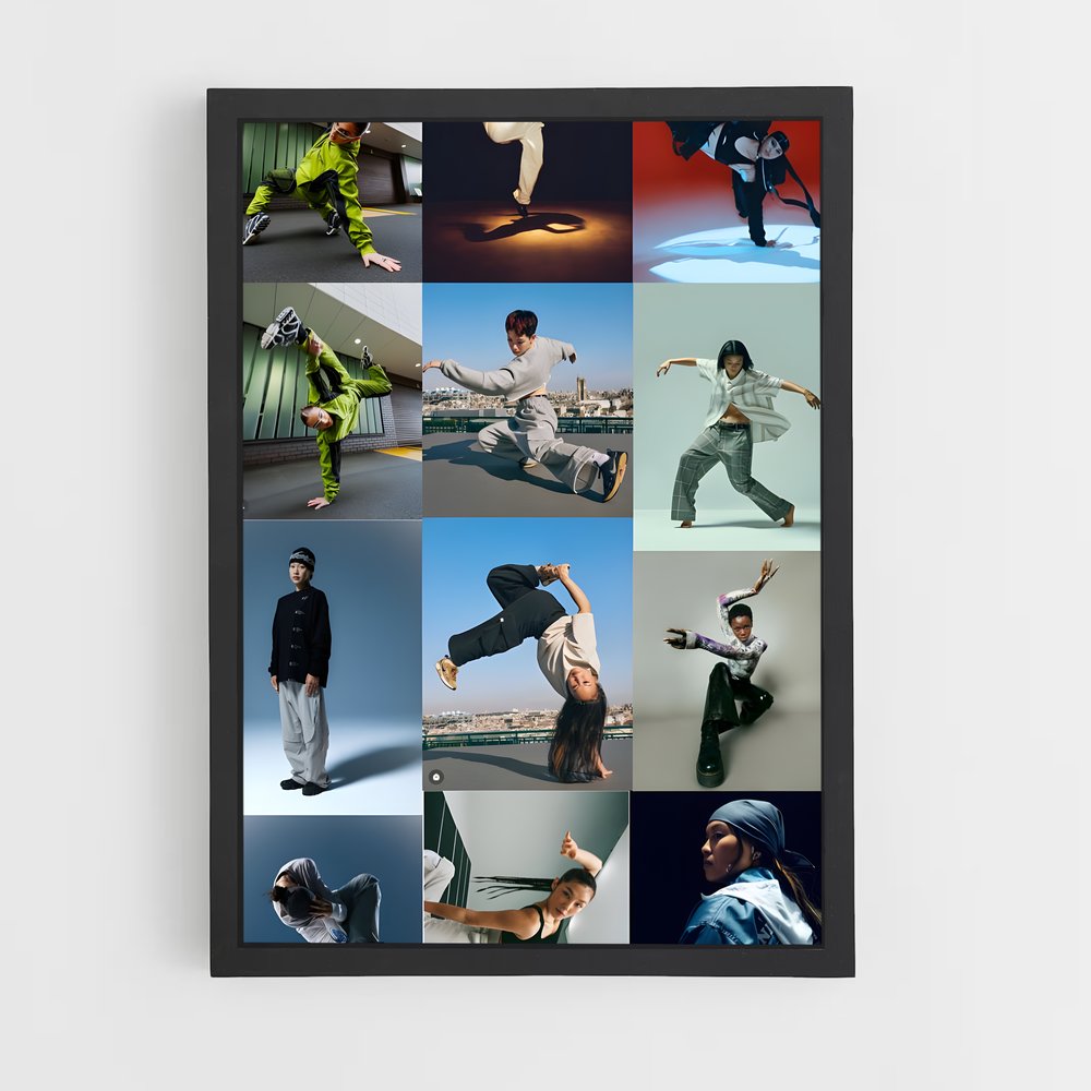 Poster Freestyle session – affiche Danse (vue 2)